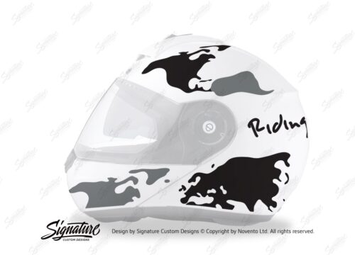 Schuberth C3 Pro The World BlackGrey 1