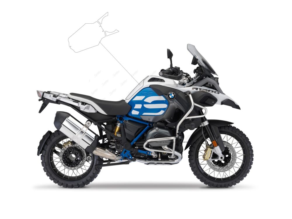 BPRF 1680 BMW R1200GS Adventure LC Top Tank Protective Film 03