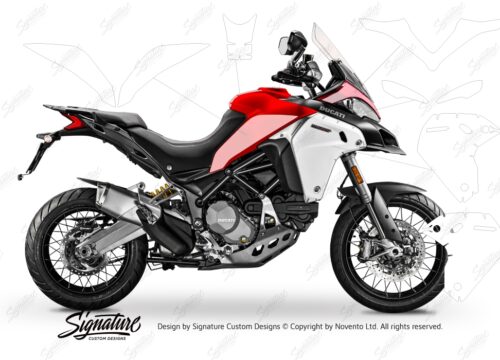 DPRF 3244 Ducati Multistrada 1200 Enduro Full Paint Protective Film 01