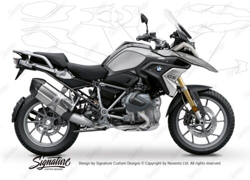 BPRF 3280 BMW R1250GS Black Storm Metallic Standard Package Advanced Technology Protective Film 00