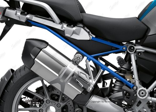 BFS 3348 BMW R1250GS 2019 Cosmic Blue Subframe Wrap Styling Kit Cobalt Blue 02