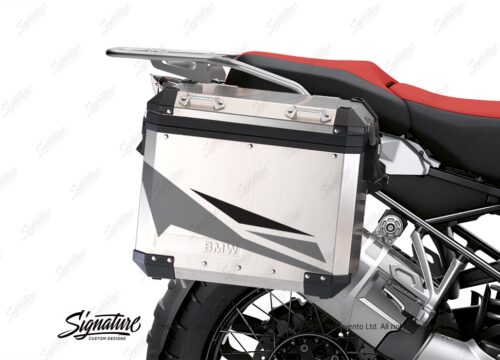 BSTI 3450 BMW R1250GS Adventure Pannier Alive Grey Variations Stickers Kit 02