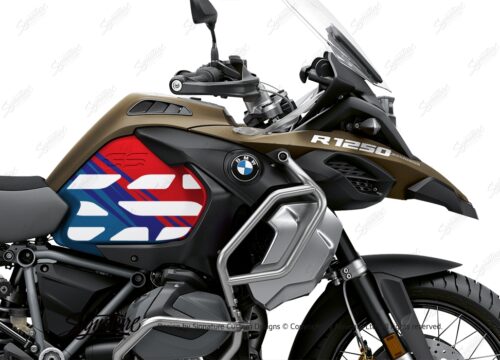 BSTI 3594 BMW R1250GS Adventure Style Ecxlusive Anniversary Limited Edition Tank Stickers Msport 02