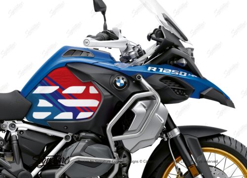 BSTI 3595 BMW R1250GS Adventure Style HP Anniversary Limited Edition Tank Stickers Msport 02