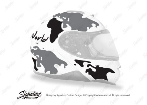 Shoei neotec ii The Globe Right