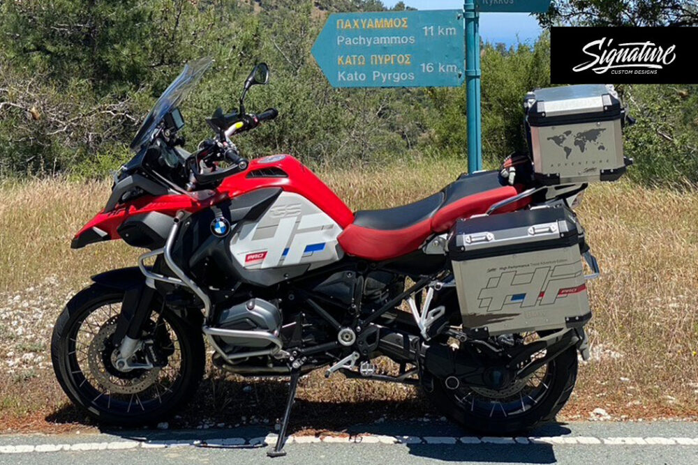 BMW R1200GS LC Adventure Racing Red Style HP