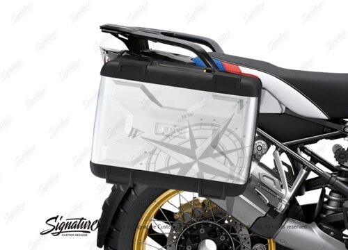 BKIT 3777 BMW Vario Panniers Compass Stickers Kit 02