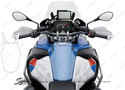 BPRF 3806 BMW R1250GS Adventure Top Tank Protective Film 01