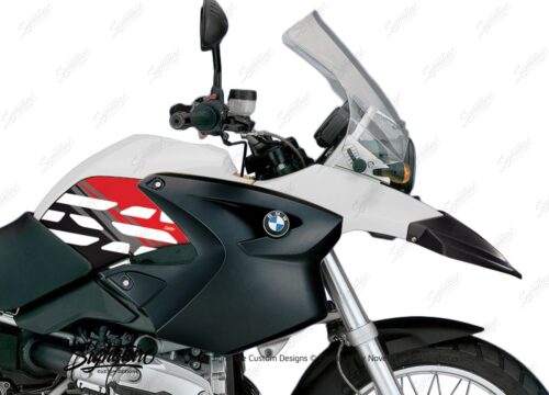 BKIT 3892 BMW R1200GS 2004 2007 Alpine White Style Anniversary LE Red 02