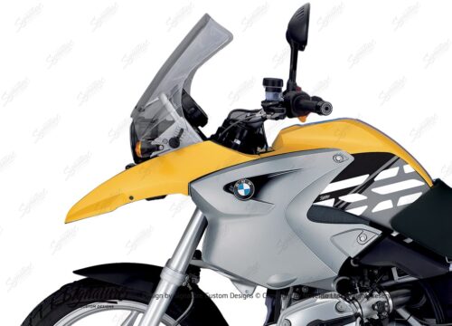 BKIT 3895 BMW R1200GS 2004 2007 Desert Yellow Style Anniversary LE Black 02