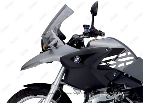 BKIT 3896 BMW R1200GS 2004 2007 Granite Grey Style Anniversary LE Black 02