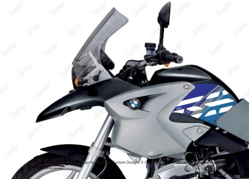 BKIT 3903 BMW R1200GS 2004 2007 Night Black Style Anniversary LE Blue 02