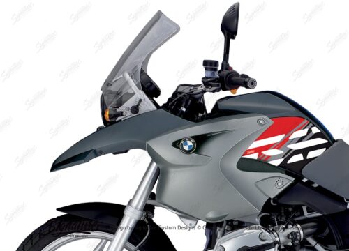 BKIT 3910 BMW R1200GS 2004 2007 Ocean Blue Anniversary LE Red 2