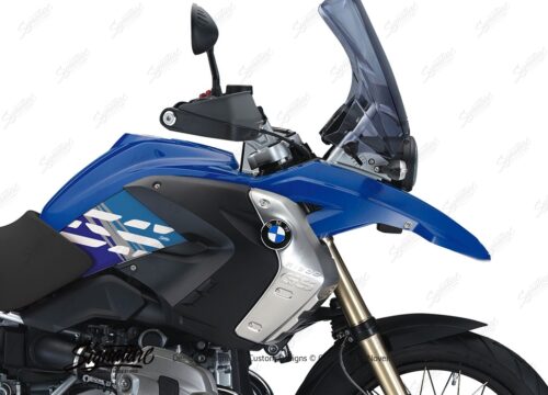 BKIT 3922 BMW R1200GS 2008 2012 Bright Blue Style Anniversary LE Blue Stickers 02