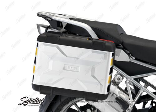 BSTI 3877 BMW Vario Side Panniers Black Yellow Reflective Stripes 02