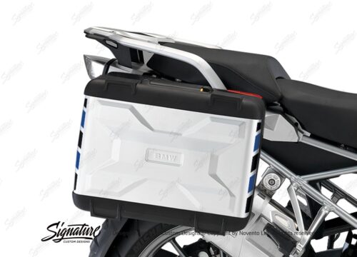 BSTI 3878 BMW Vario Side Panniers Black Blue Reflective Stripes 02