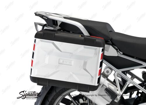 BSTI 3880 BMW Vario Side Panniers Black Red Reflective Stripes 02