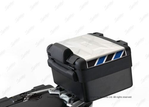 BSTI 3885 BMW Vario Top Box Black Blue Reflective Stripes 01