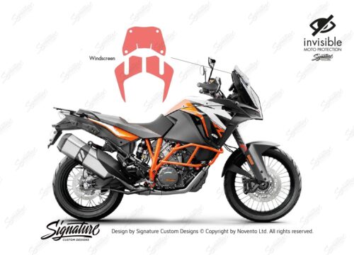 KPRF 3871 KTM 1290 Super Adventure R Windscreen Film 01