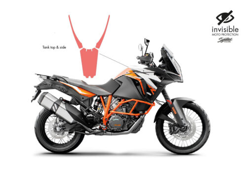 KPRF 3873 KTM 1290 Super Adventure R Tank Top Protective Film 01