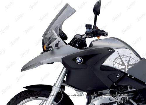 BSTI 3976 BMW R1200GS 2004 2007 Granite Grey Compass Series Stickers 02