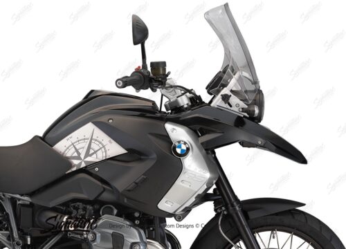 BSTI 3983 BMW R1200GS 2008 2012 Triple Black Compass Series Stickers 02