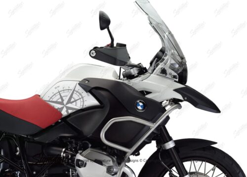 BSTI 3985 BMW R1200GS 2008 2013 Alpine White Compass Series 02