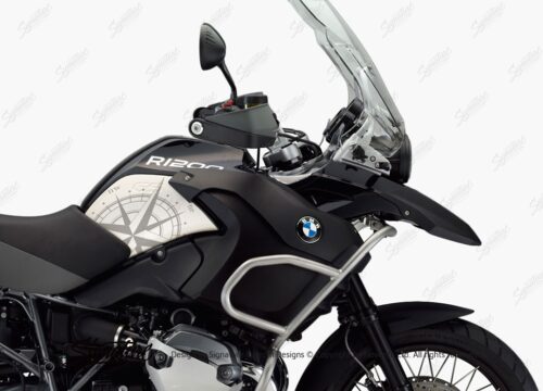 BSTI 3990 BMW R1200GS 2008 2013 Triple Black Compass Series 02