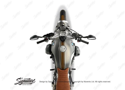 BKIT 4029 BMW R nineT Scrambler Full Triple Stripes Stickers brown 02