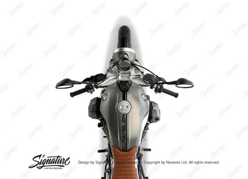 BKIT 4031 BMW R nineT Scrambler Full Stripes Stickers Black 02