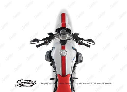 BKIT 4032 BMW R nineT Urban GS Full Triple Stripes Stickers Red 02