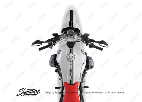 BKIT 4034 BMW R nineT Urban GS Full Stripes Stickers black 1