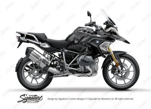 BKIT 4041 BMW R1250GS Black Storm Safari Grey Variations Stickers