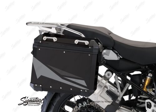 BSTI 4056 BMW Aluminum Panniers Black Alive Series Grey Variations 02