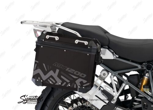 BSTI 4074 BMW Aluminum Panniers Massail Grey Silver 02