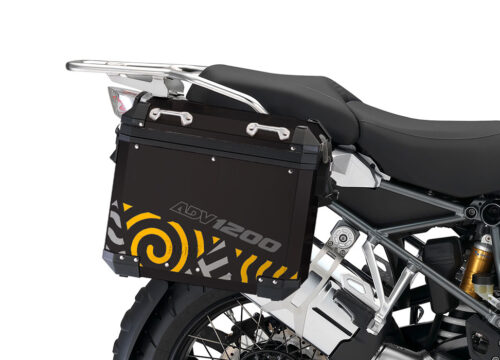 BSTI 4148 BMW Aluminum Panniers Four Elements Yellow Silver 02 1