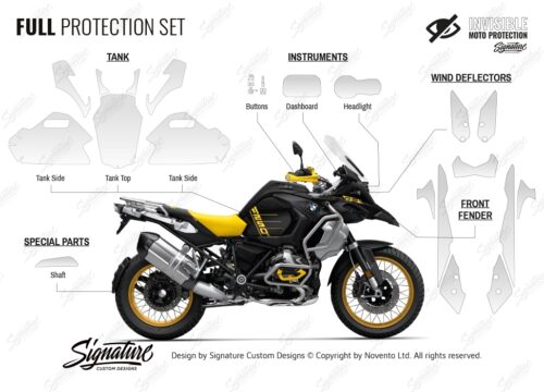 BMW R1250GS Adventure 40 Years GS Full Paint Protective Film