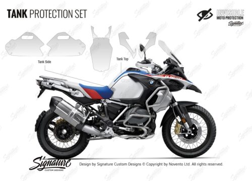 BMW R1250GS Adventure Style Rallye Tank Protective Film