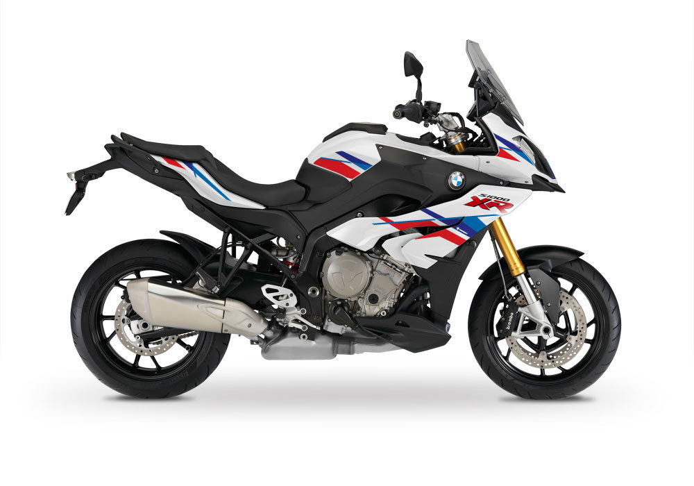 BKIT 2441 BMW S1000XR Alpine White Stingray MSport Colours Stickers Kit 01