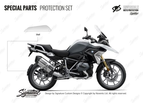 BPRF 4275 BMWR1250GS Light White Special Parts Protective Films